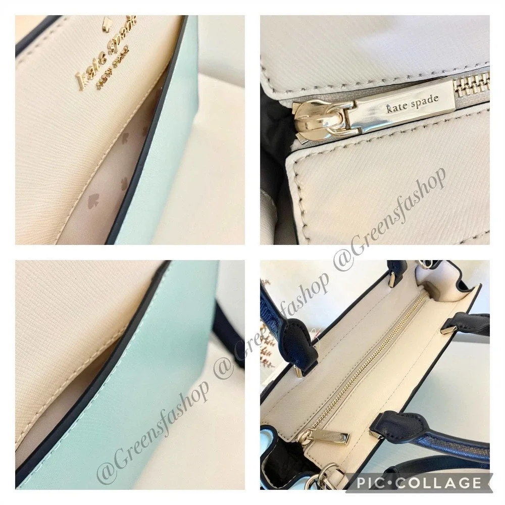 Kate Spade purse & wallet staci colorblock medium satchel poolside_10